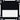 Tangent enkelt med tekstfelt piano black coated - 1