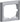 FUGA ramme Softline 63 1 modul stålmetallic - 1