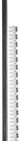 Legrand ledningsmærke CAB3 38239  4-6MM² mærke 9 hvid P800 - 1