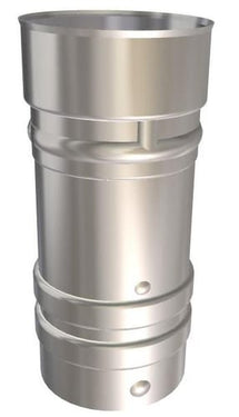 Metalbestos Omega skorstensforing Ø80 x 930 mm - 1