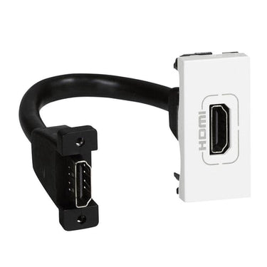 Multimedieudtag Mosaic Video 1x HDMI type A pre-connected 1M hvid - 1