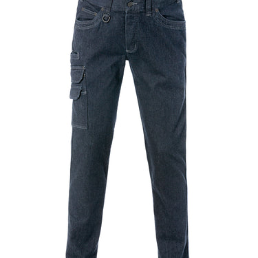 FS Service denim stretch bukser 115699 Indigoblå C58 - 1