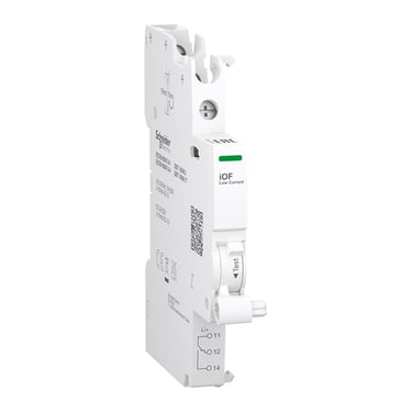 Acti9 Signal kontakt iOF 1OC 2mA til 100mA for iC60 Dobbelt terminal skrueklemme bund 24...230V AC & 24…220V DC - 1