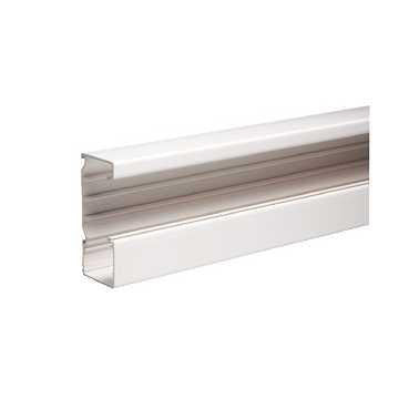 Kanaldel TEK-U161-3 72mm hvid RAL9016 2,5 m - 1