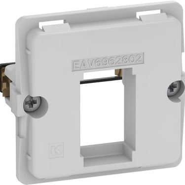 LK FUGA Dataudtag for 1x Keystone RJ45 (large) 1 modul indsats - 1