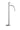 Eqi 4012 fritstående havevandpost 1/2 x 380/580 mm m/greb silkemat - 1