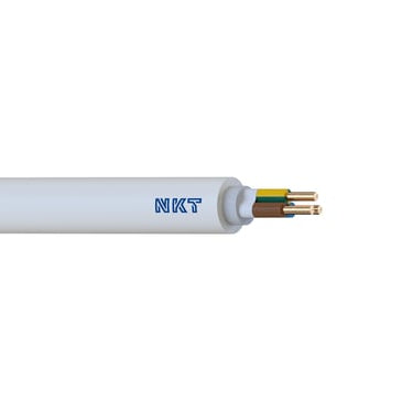 Installationskabel HXJ/NOIKLX Xtra B2ca 3G1,5 Hvid R100 - 1