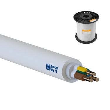 Installationskabel HXJ/NOIKLX Xtra B2ca 3G1,5 Hvid Bobin 300 - 1