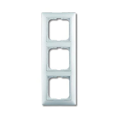 B55 Ramme 3 moduler blank hvid - 1
