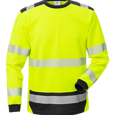 FS HiVis t-shirt 114100 gul/sort M - 1