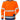 Fristads Hi-Vis langærmet T-shirt kl.3 7724 orange/marine str 4XL - 1