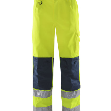 HI VIS Bukser KL2 2001 gul/marine C154 - 1