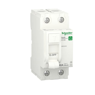 Resi9 XP RCD/HPFI fejlstrømsafbryder 2P 40A 30mA klasse A 36mm - 1