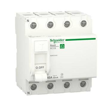 Resi9 XP RCD/HPFI fejlstrømsafbryder 4P 40A 30mA klasse A 72mm - 1