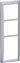 LK FUGA SOFT designramme 3,5 modul stålmetallic - 1