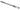 LED Teleskop magnet med lommeclips max L=130-635 mm (11 N) - 1