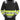 Snickers Hi-Vis sweatshirt kl. 1 str 3XL sort/gul - 1