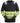 Snickers Hi-Vis sweatshirt kl. 1 str S sort/gul - 1