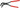 Stubai falstang 60 mm 45 grader med plast dyppet greb - 1