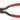Stubai falstang 60 mm lige med plast dyppet greb - 1