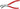Stubai falstang piccolo 20 mm 45 grader med plast dyppet greb - 1