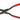 Stubai paraplyfalstang 80 mm lige med plast dyppet greb - 1