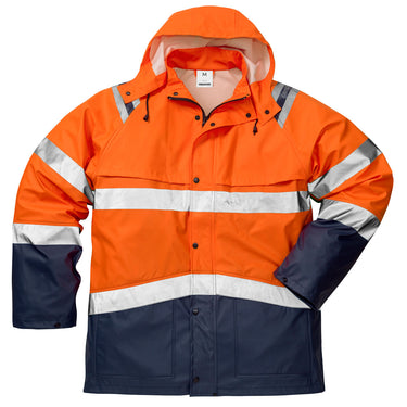 Hi Vis regnjakke kl.3 4624 str L - 1