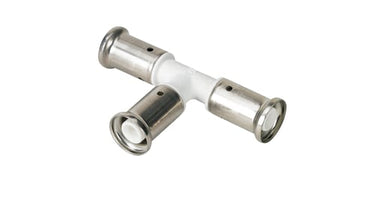 Henco pres tee PVDF 26 x 26 x 26 mm - 1