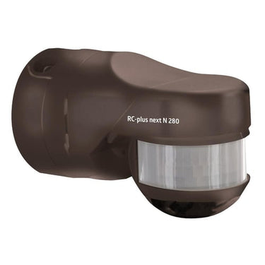 RC-plus next N 280 brun Bevægelsessensor Udendørs væg/loft PIR 230V 280°/40m 3000W. - 1