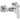 Ideal Standard Ceraflex brusearmatur greb nedad krom - 1