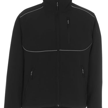 MASCOT Tampa Softshell Stretchjakke sort L - 1