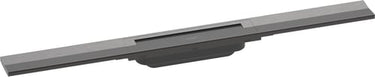 hansgrohe RainDrain Flex kappesæt til flise bruseafløb 700 mm fri mont./kan afkortes  børstet sort krom PVD - 1
