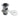 Unite bundventil med sort prop 1 1/4" forkromet - 1