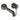 GROHE Essence New etgrebs håndvaskarmatur 1/2/230 mm tud poleret Hard Graphite messing - 1