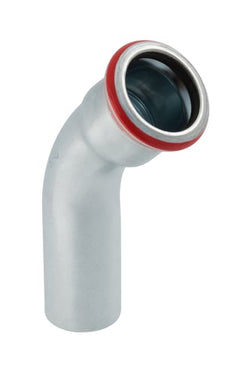 Geberit Mapress bøjning FZ 45° 28mm muffe/nippel - 1