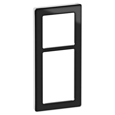 LK FUGA Design ramme - PURE Glas 2 x 1 modul - 1