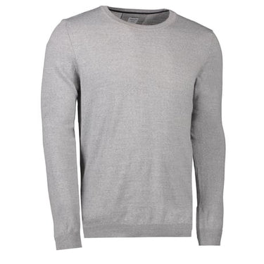 Seven Seas the knit S650 lys grå melange str M - 1
