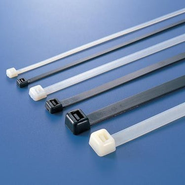 Kabelbinder 198 x 3,5 sort pose med 100 stk - 1