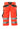 Mascot shorts lange 15549 hi-vis rød/antracit str C64 - 3