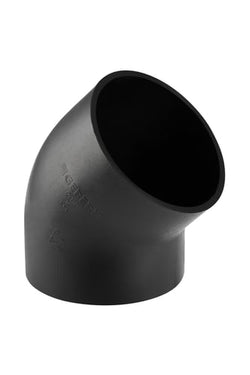 Geberit PEH bøjning 45° Ø63mm - 1