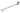 Lednøgle m/gaffel 534 10 MM - 1