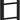 LK FUGA PURE designramme glas 3 modul sort - 1