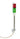 Harmony XVM Ø45 mm komplet lystårn med 2 lysmoduler med glødelampe i rød/grøn på L-beslag med 250 mm rør 24VAC/DC - 1