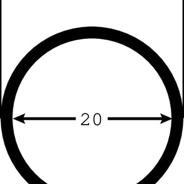 Spiralslange Ø20mm indv. sort SPF 20 - 1