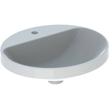 Geberit Variform håndvask 500x450x178mm nedf hvid porcelæn KeraTect - 1
