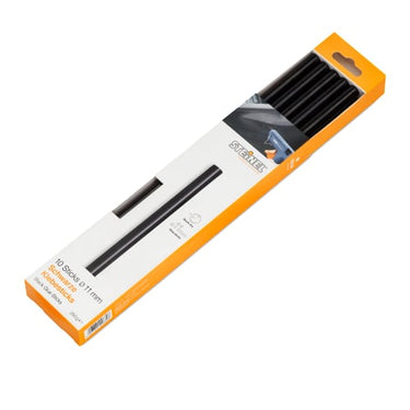 Limstift  Ø11 mm sort 10 stk - 1