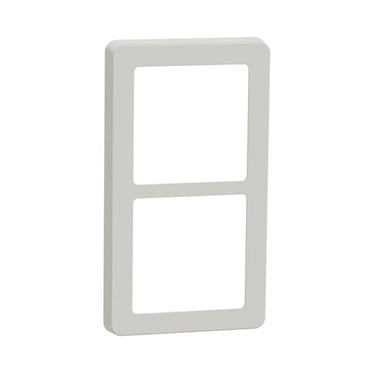 FUGA Base 63 designramme 2x1 modul lysegrå - 1