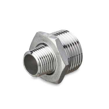 Brystnippel 4408/316 20 bar 2"x11/2" - 1