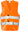 Fristads Hi-Vis vejvest Kl2 501 orange str M/L - 1