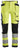 Snickers High-viz stretch buks m. hylsterlommer kl.2 6243 gul/navy str. 62 - 1